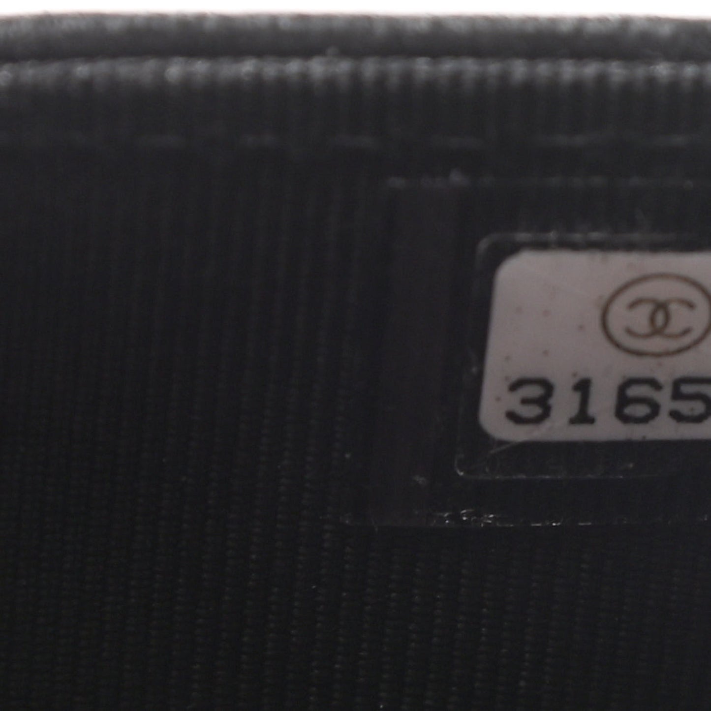 Lambskin Quilted Flap Card Holder Wallet Black