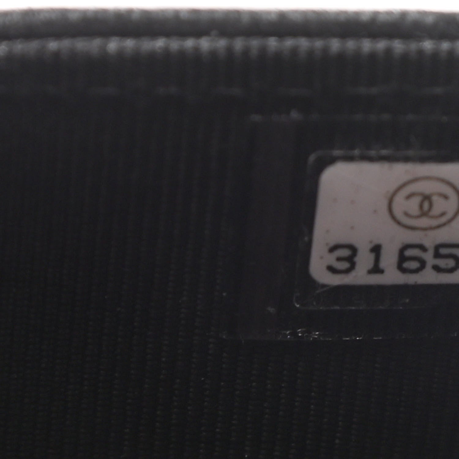 Chanel Lambskin Quilted Flap Card Holder Wallet Black 8 of 9