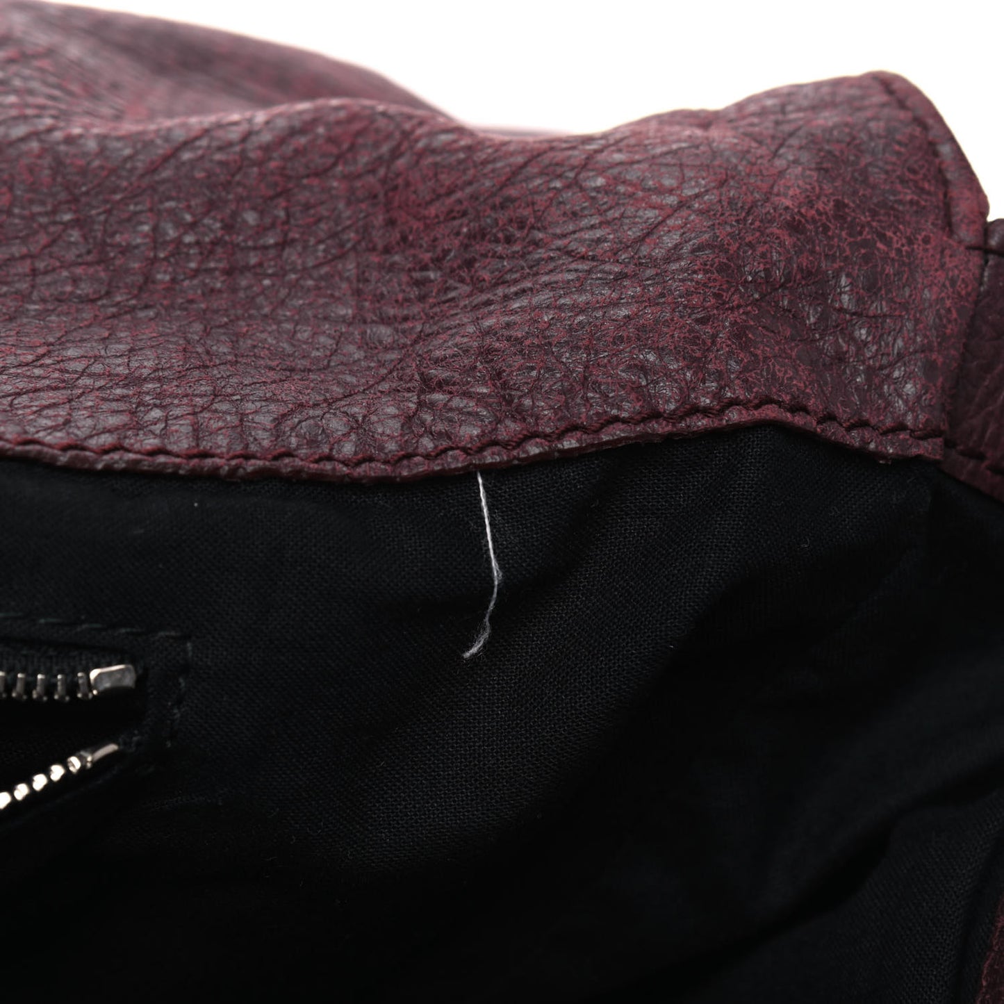Agneau Classic Hardware Messenger Rouge Lie De Vin