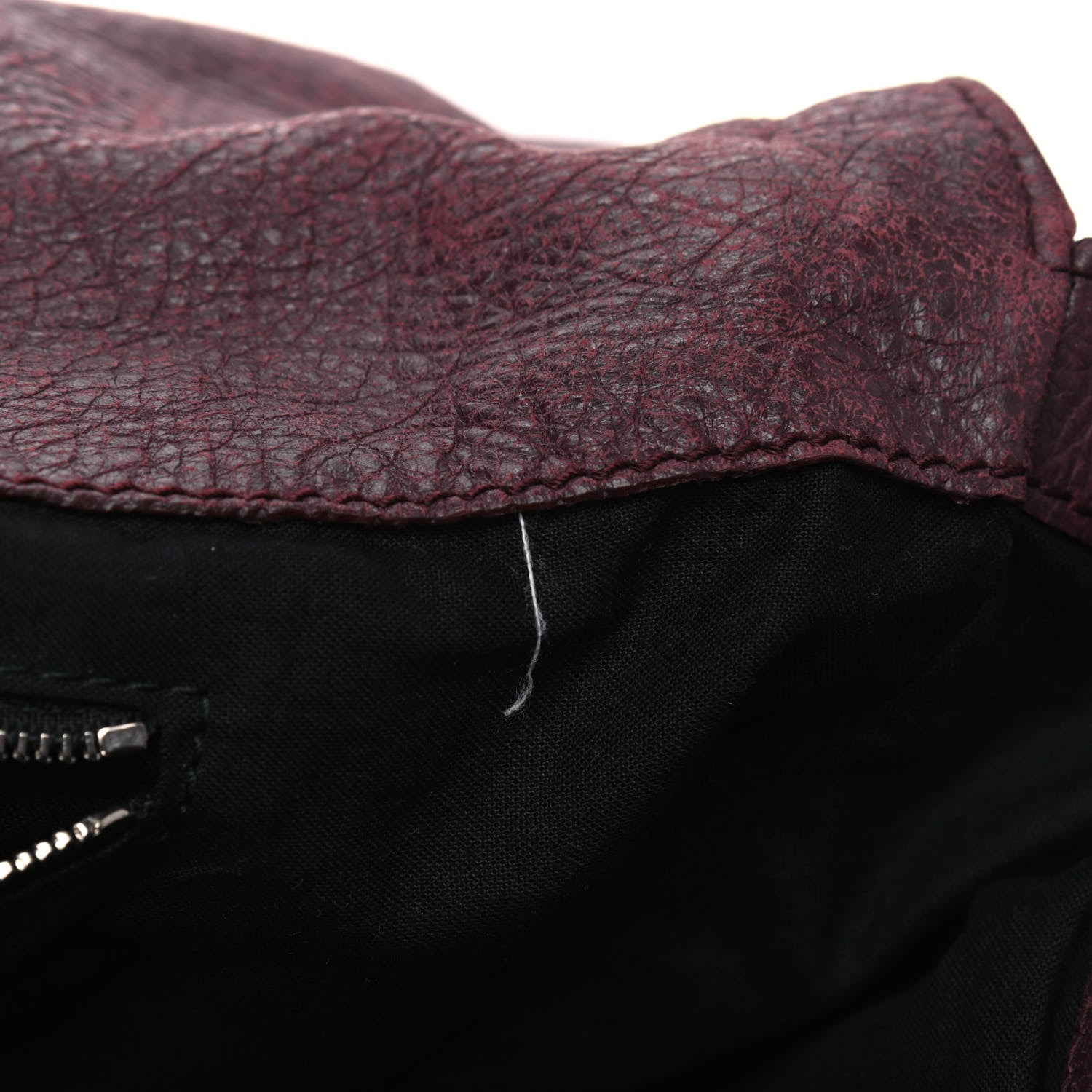 Balenciaga Agneau Classic Hardware Messenger Rouge Lie De Vin 6 of 17