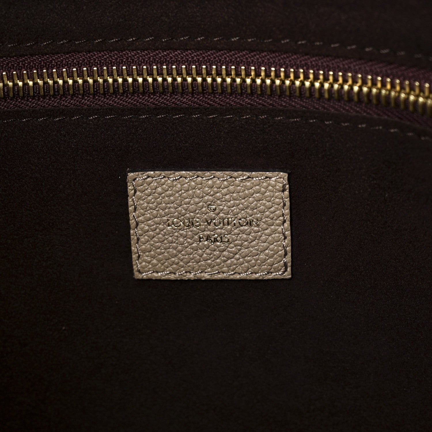 Louis Vuitton Empreinte Monogram Giant Neverfull MM Tourterelle 5 of 9