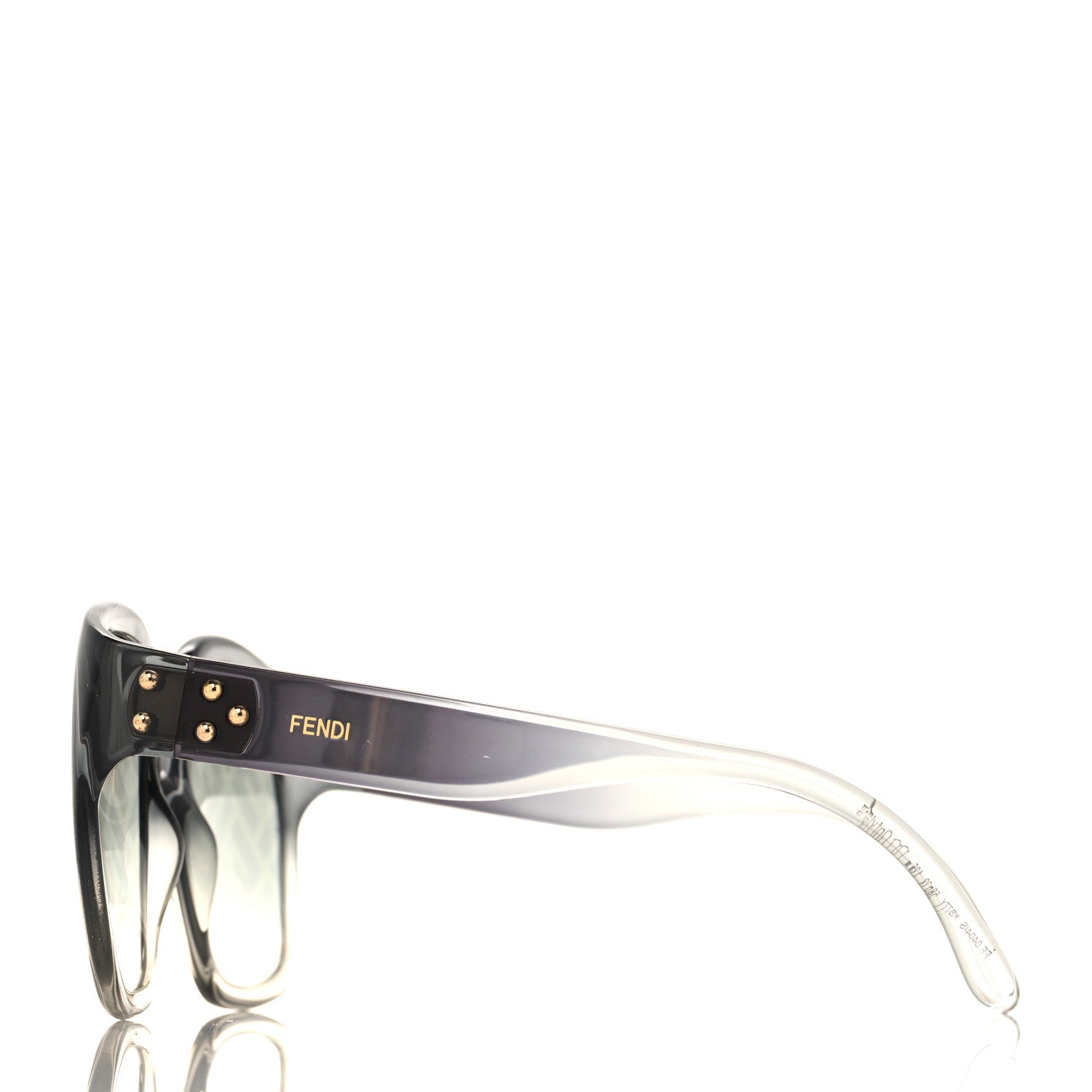 Fendi Acetate FF 0404/S Sunglasses Grey 3 of 7