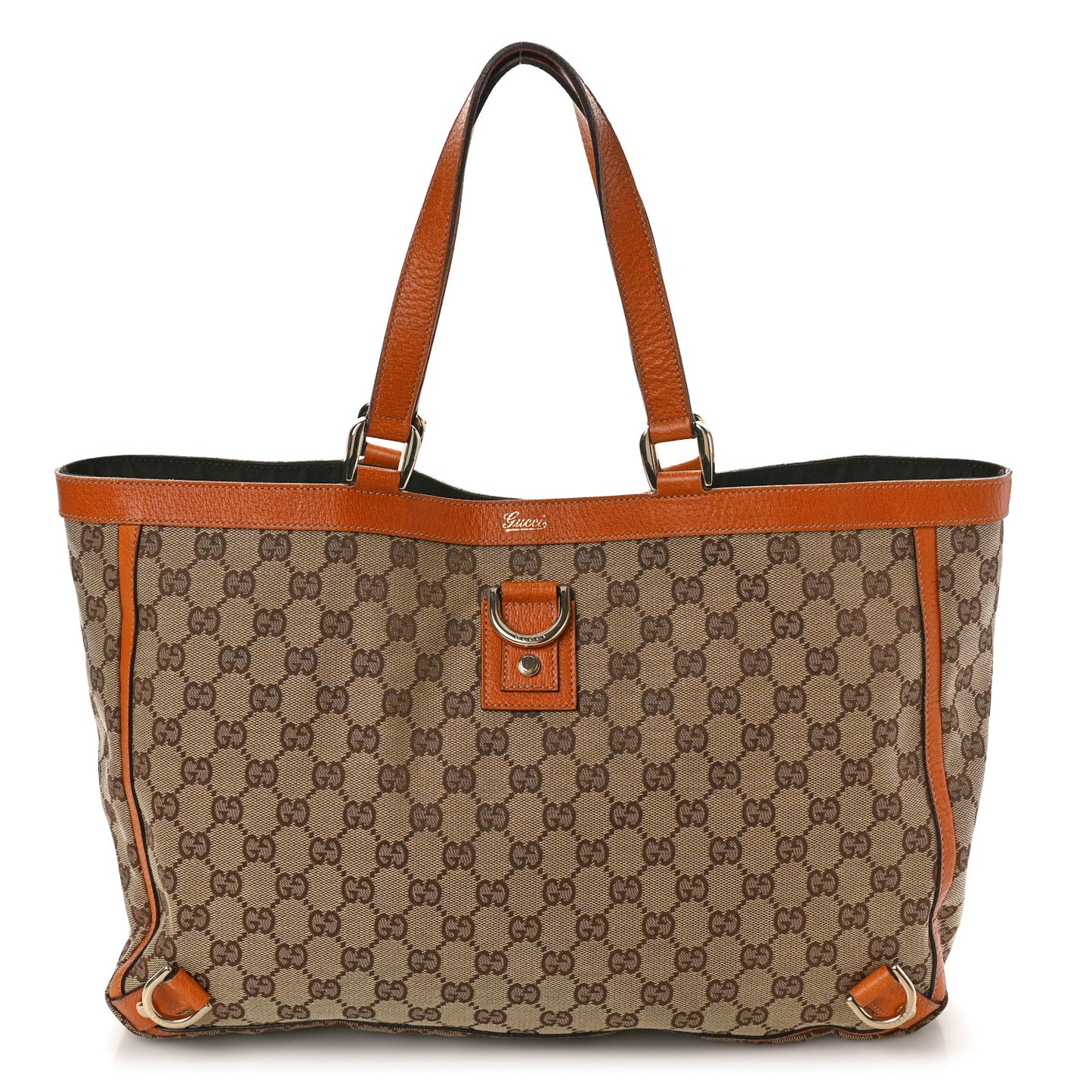 Monogram Large Abbey Tote Orange