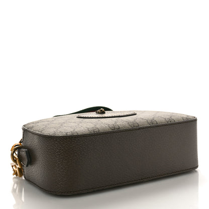 Gucci GG Supreme Monogram Web Neo Vintage Shoulder Bag Beige New Acero Crop 4 of 9