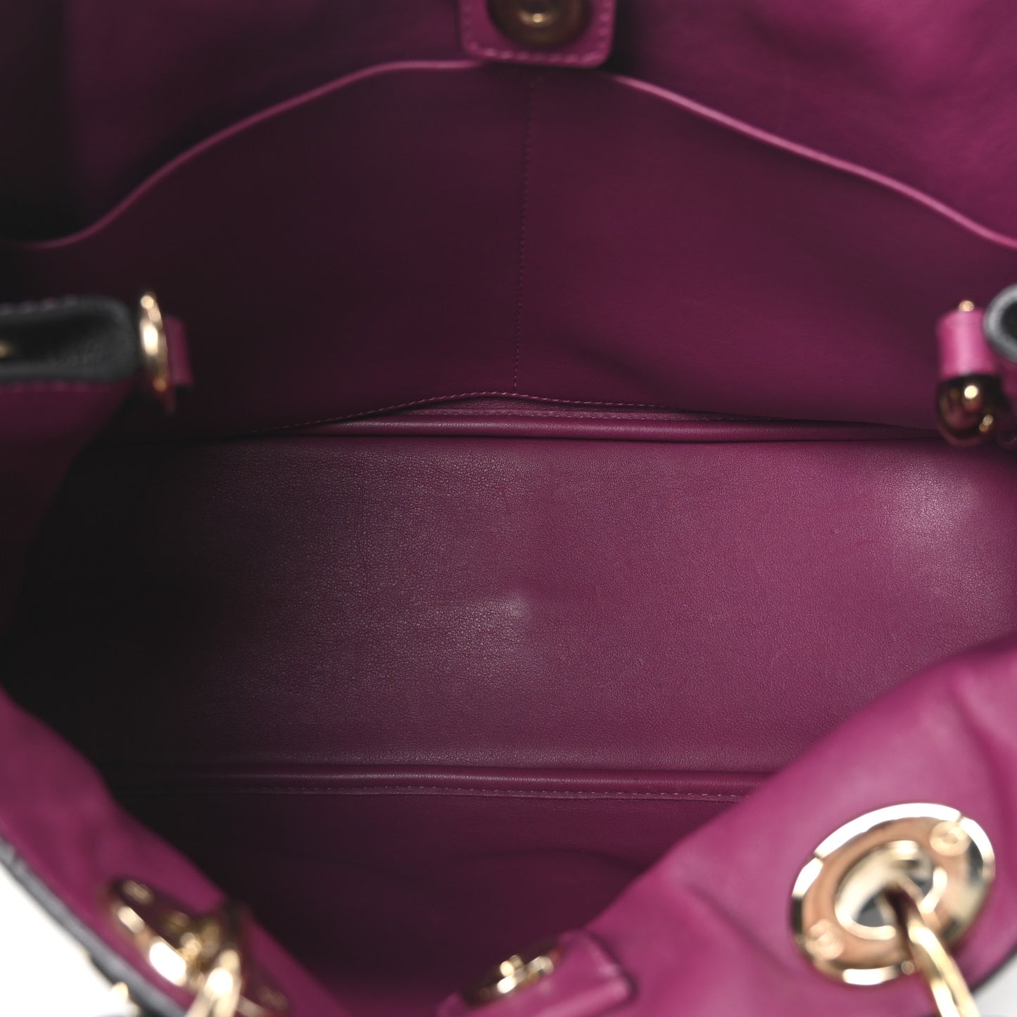 Bullcalf Medium Diorissimo Tote Black Rose Indien