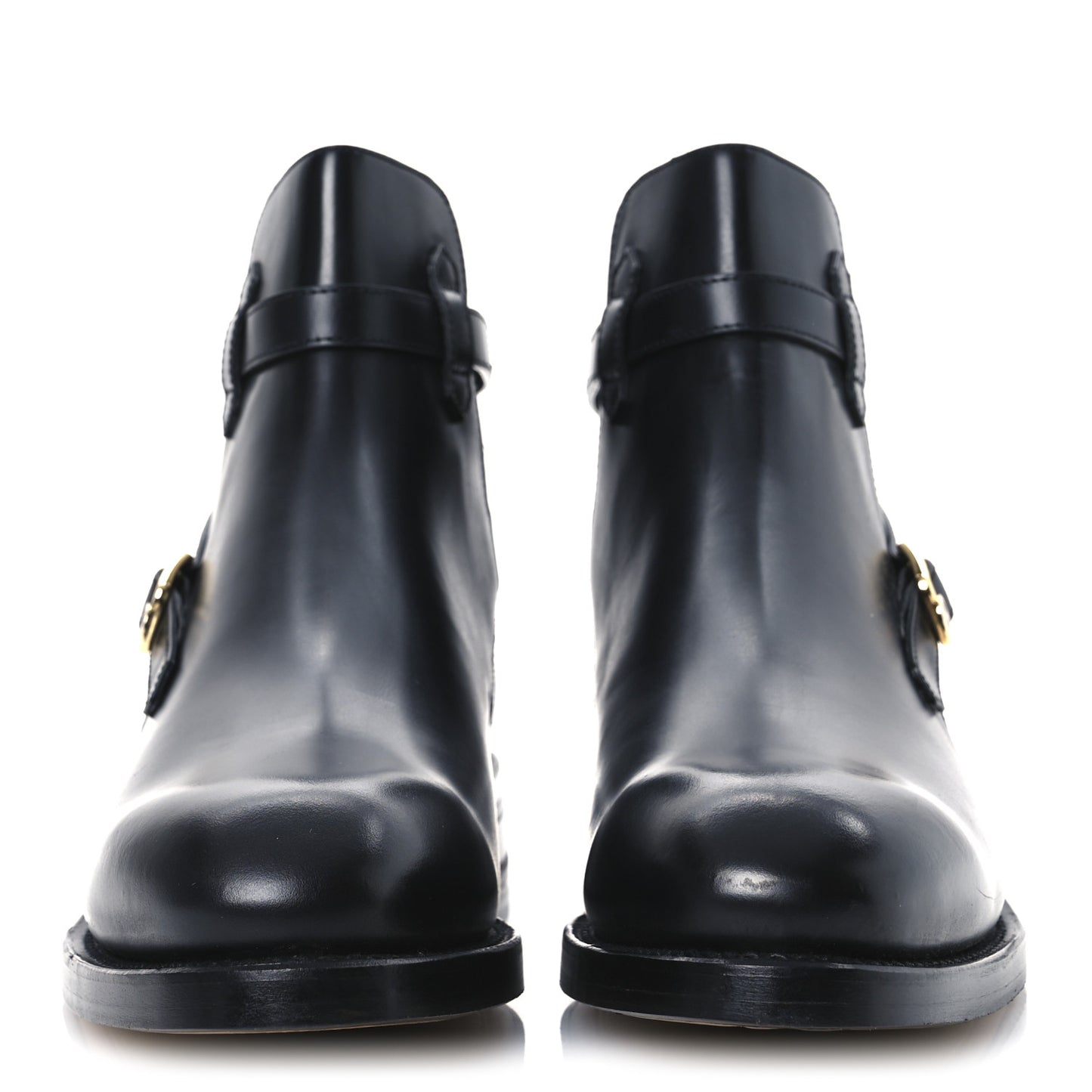 Cordovan Lux Men Ankle Boots 10 Black