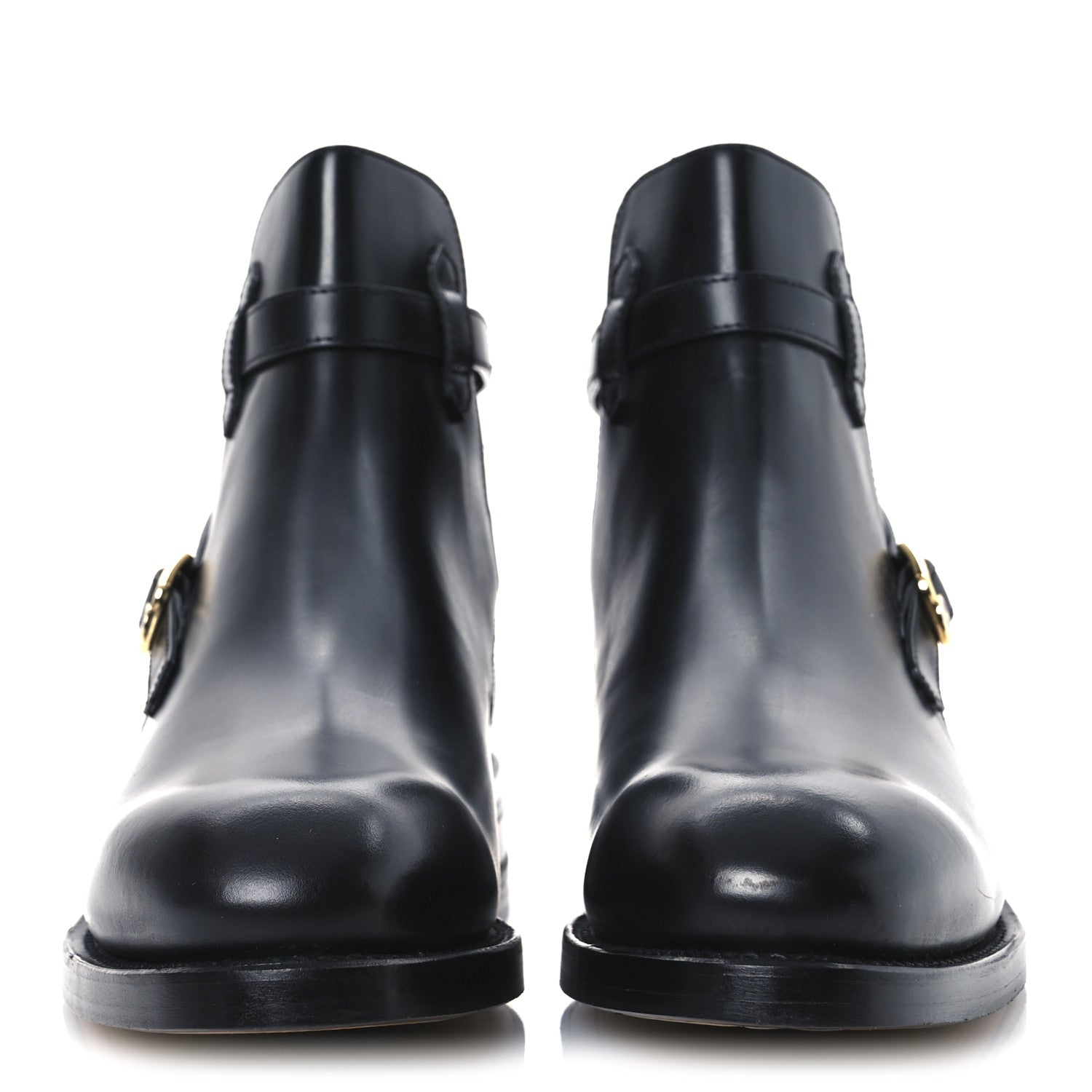 Gucci Cordovan Lux Men Ankle Boots 10 Black 3 of 12