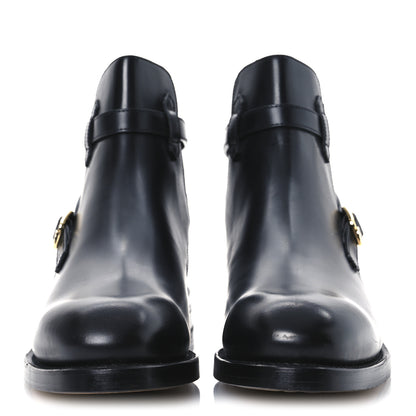 Gucci Cordovan Lux Men Ankle Boots 10 Black 3 of 12