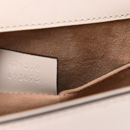 Gucci Calfskin Mini Sylvie Top Handle Bag White 7 of 11