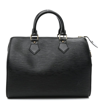Louis Vuitton Epi Speedy 25 Black 1 of 10