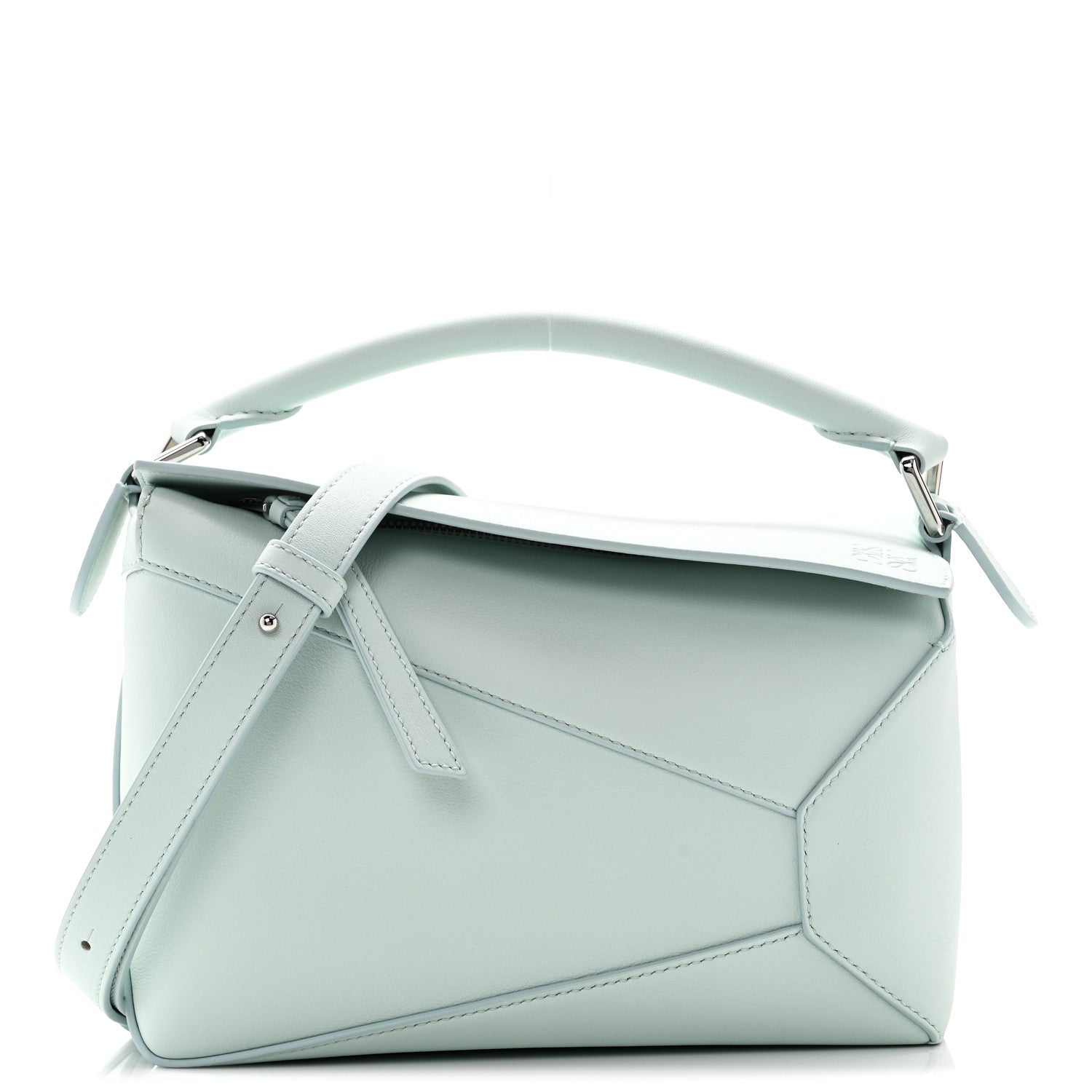Loewe Calfskin Small Puzzle Edge Bag Frozen 7 of 9