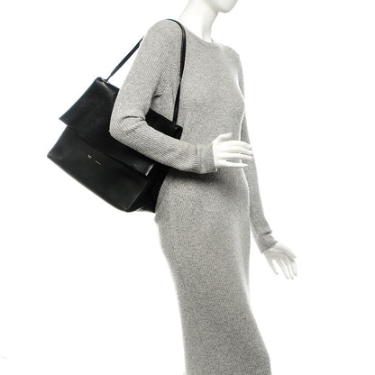 Celine Baby Calfskin All Soft Shoulder Bag Black 2 of 7
