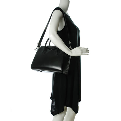 Givenchy Shiny Lord Calfskin Small Antigona Black 2 of 7