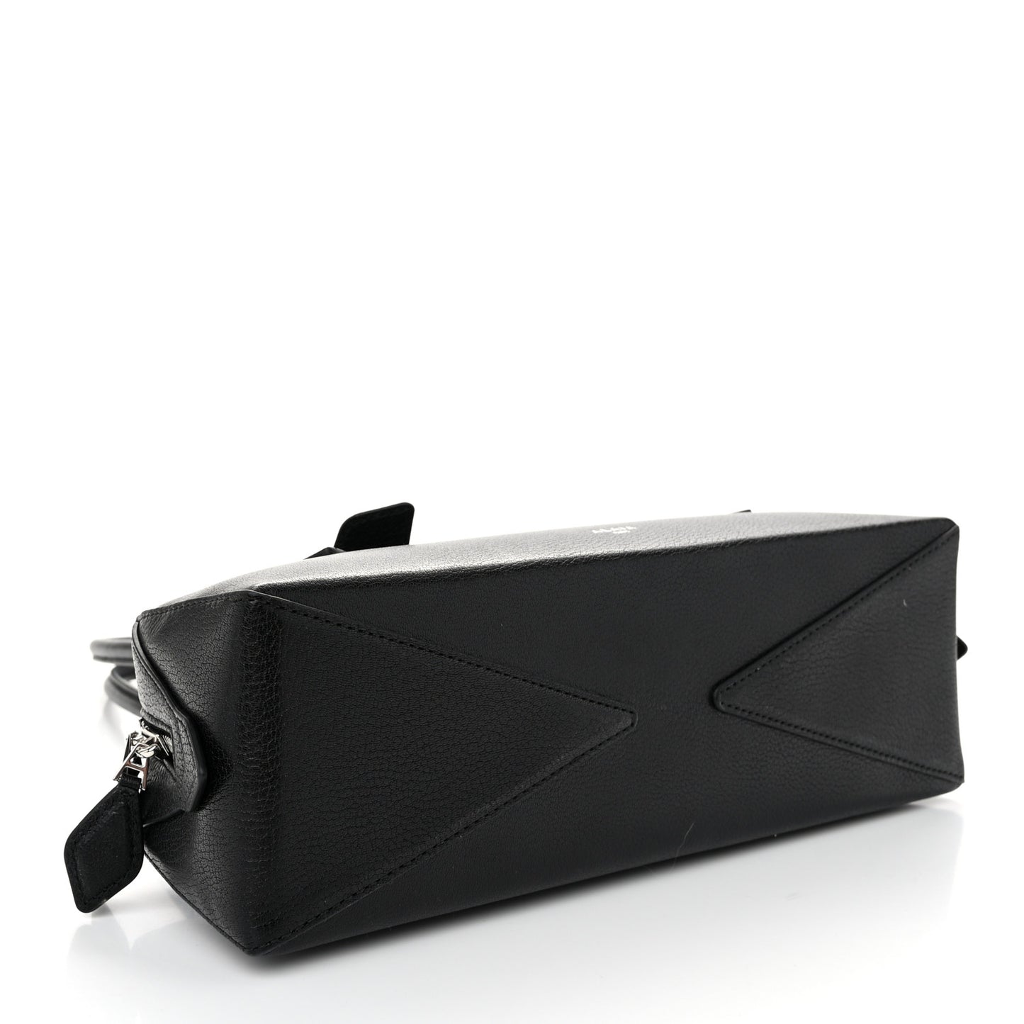 Goatskin Medium Le Teckel Bag Black