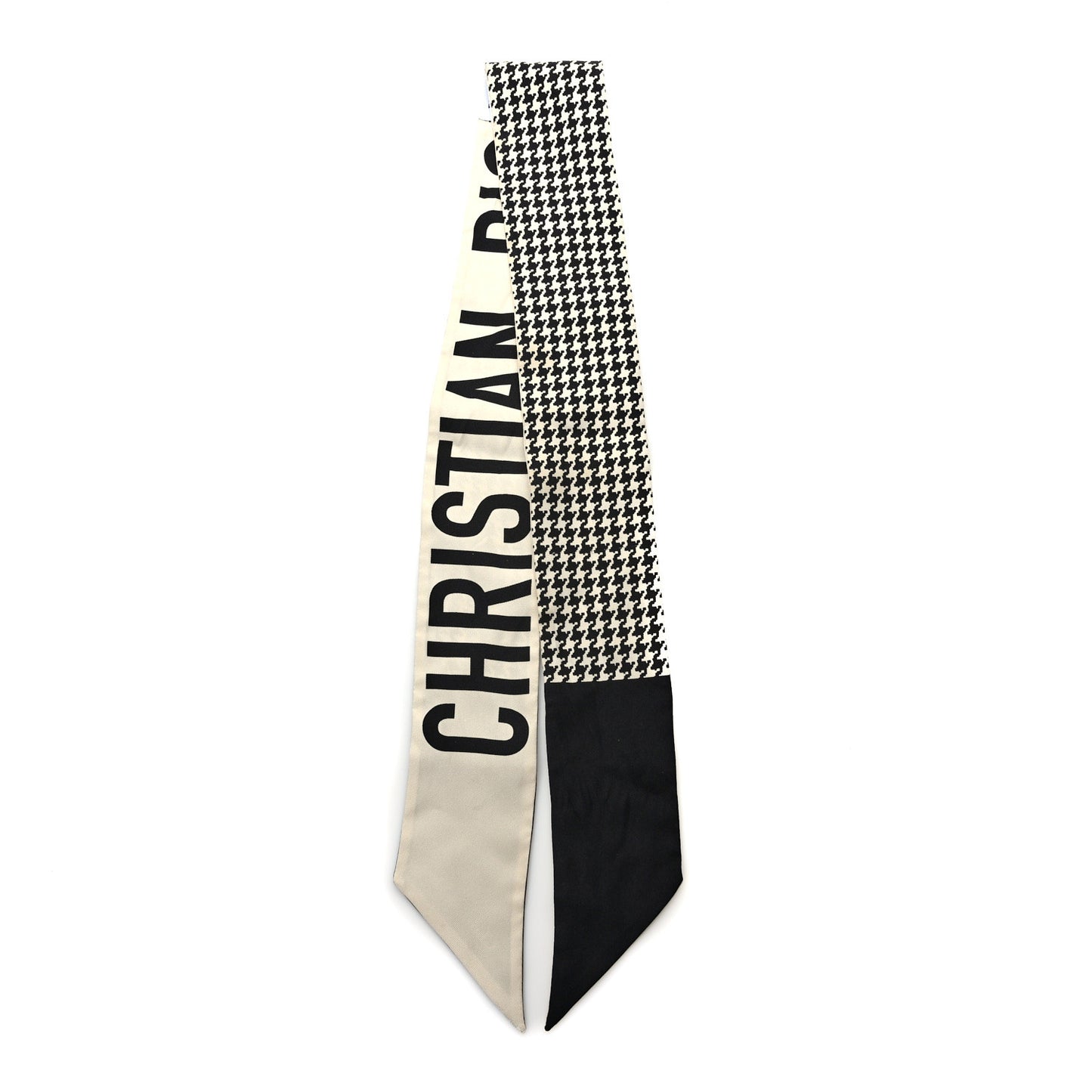 Silk 30 Montaigne Mitzah Scarf Black White