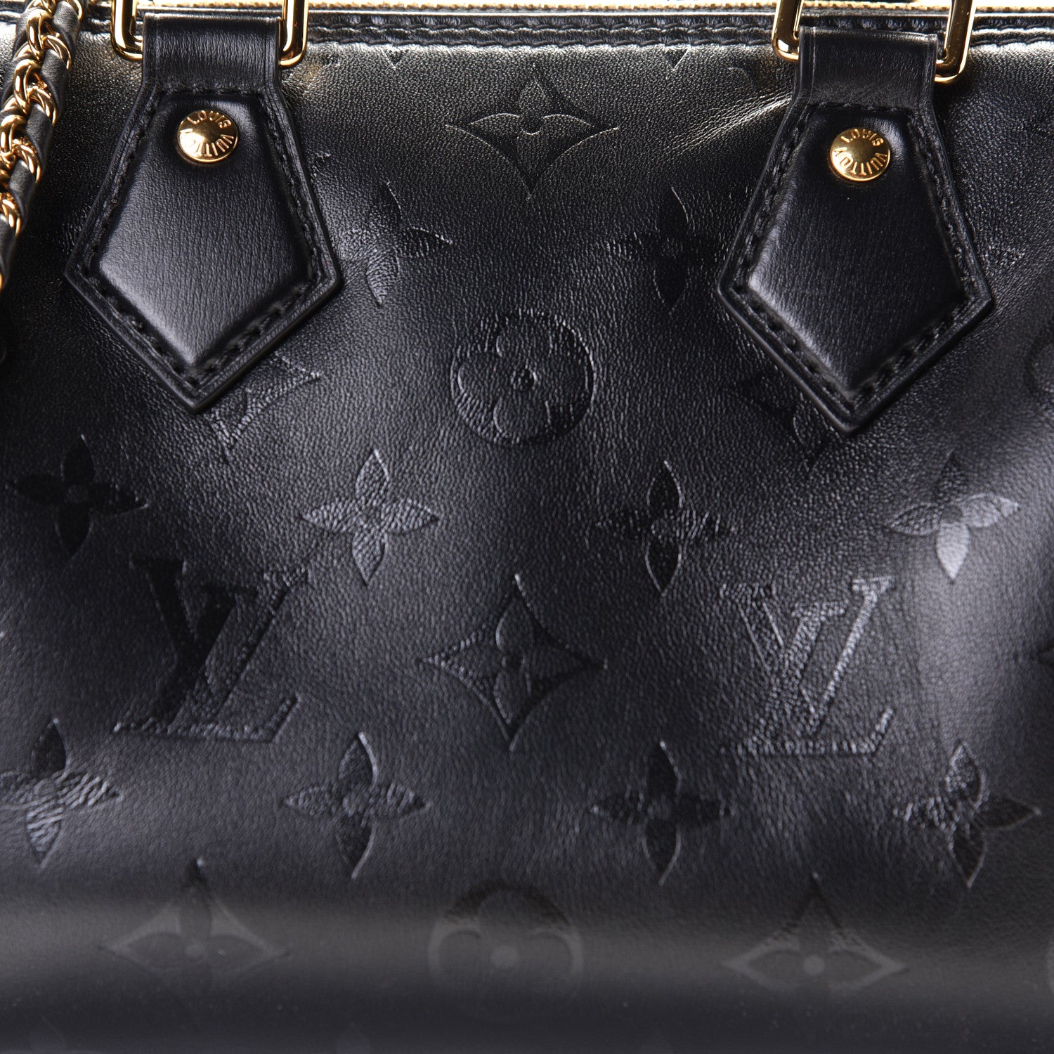 Louis Vuitton Monogram Ink Speedy BB Black 8 of 10