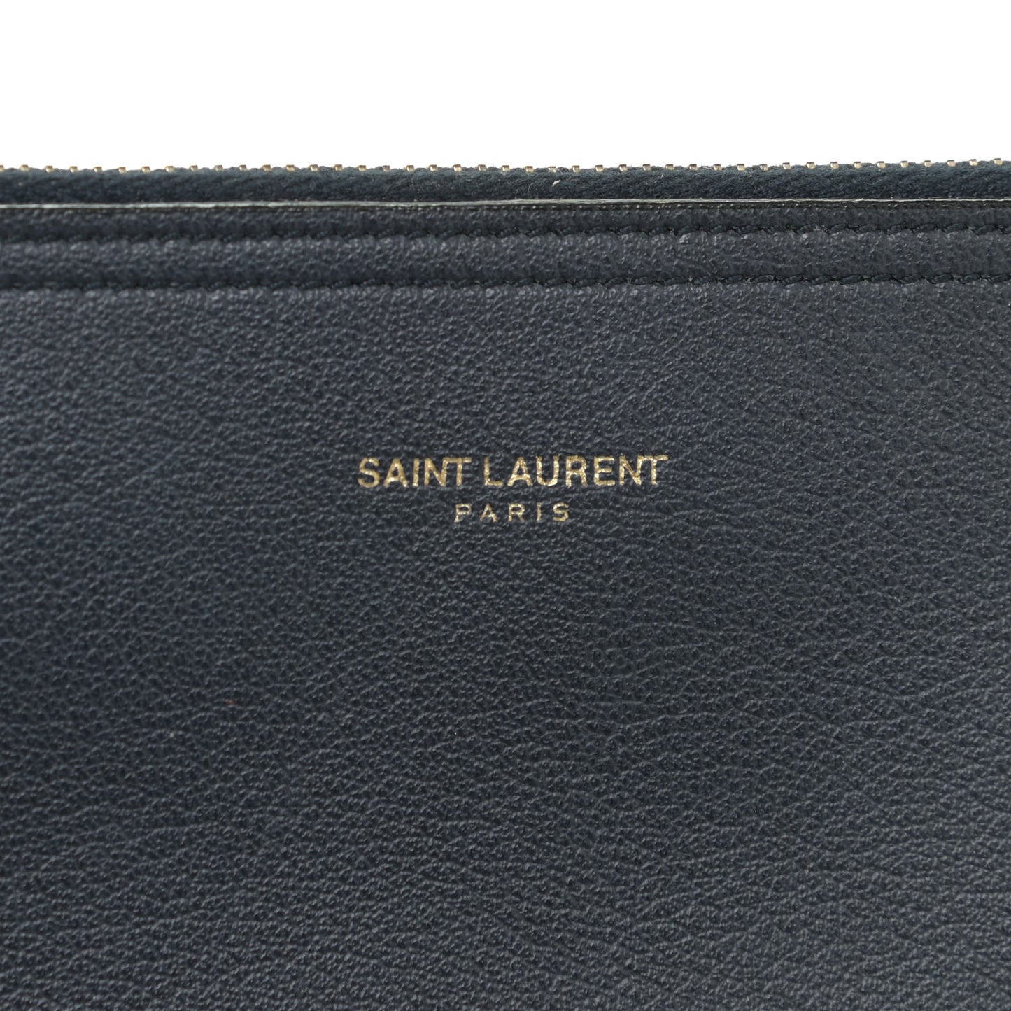 Calfskin Large Shopping Tote Navy Blue