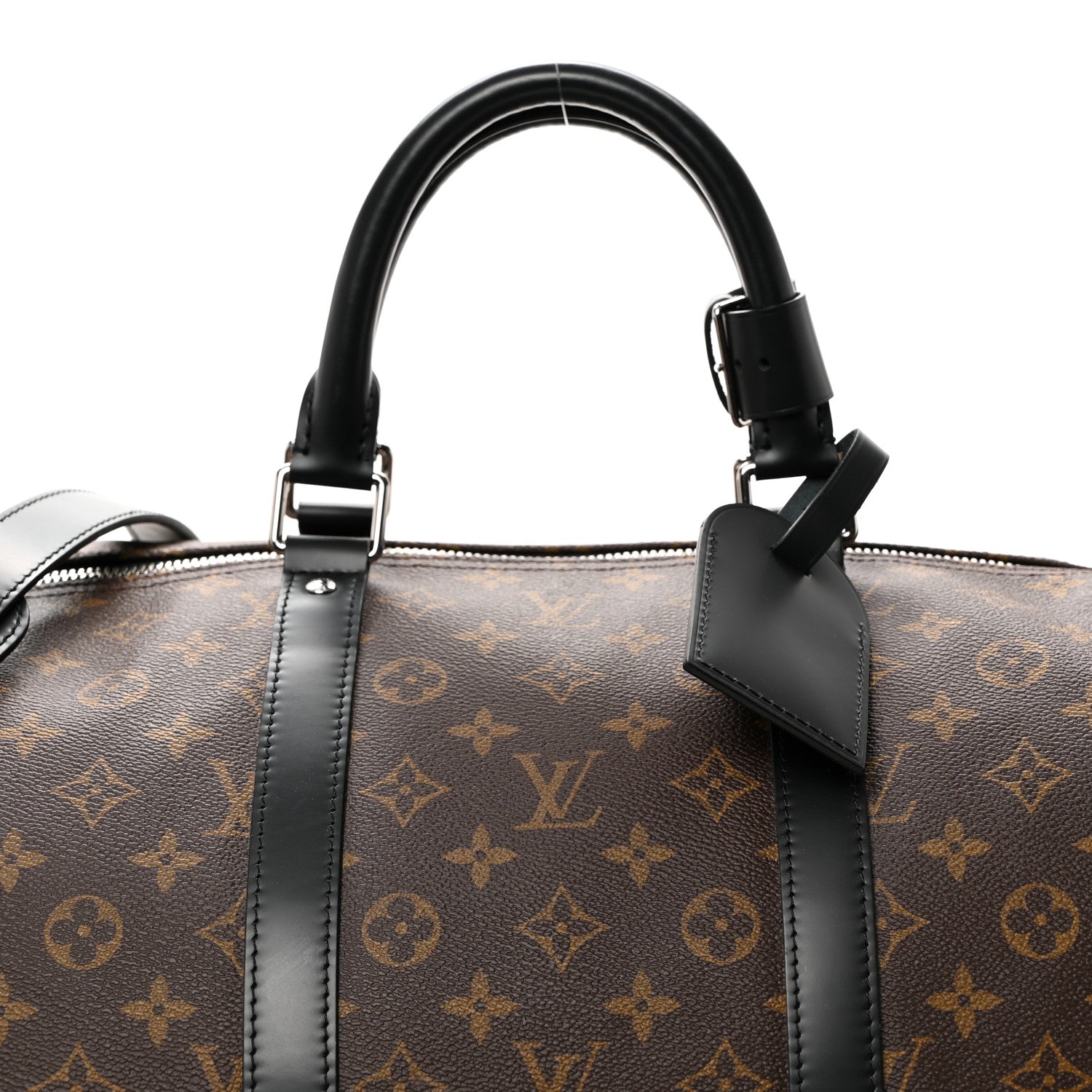 Louis Vuitton Monogram Macassar Keepall Bandouliere 55 6 of 8
