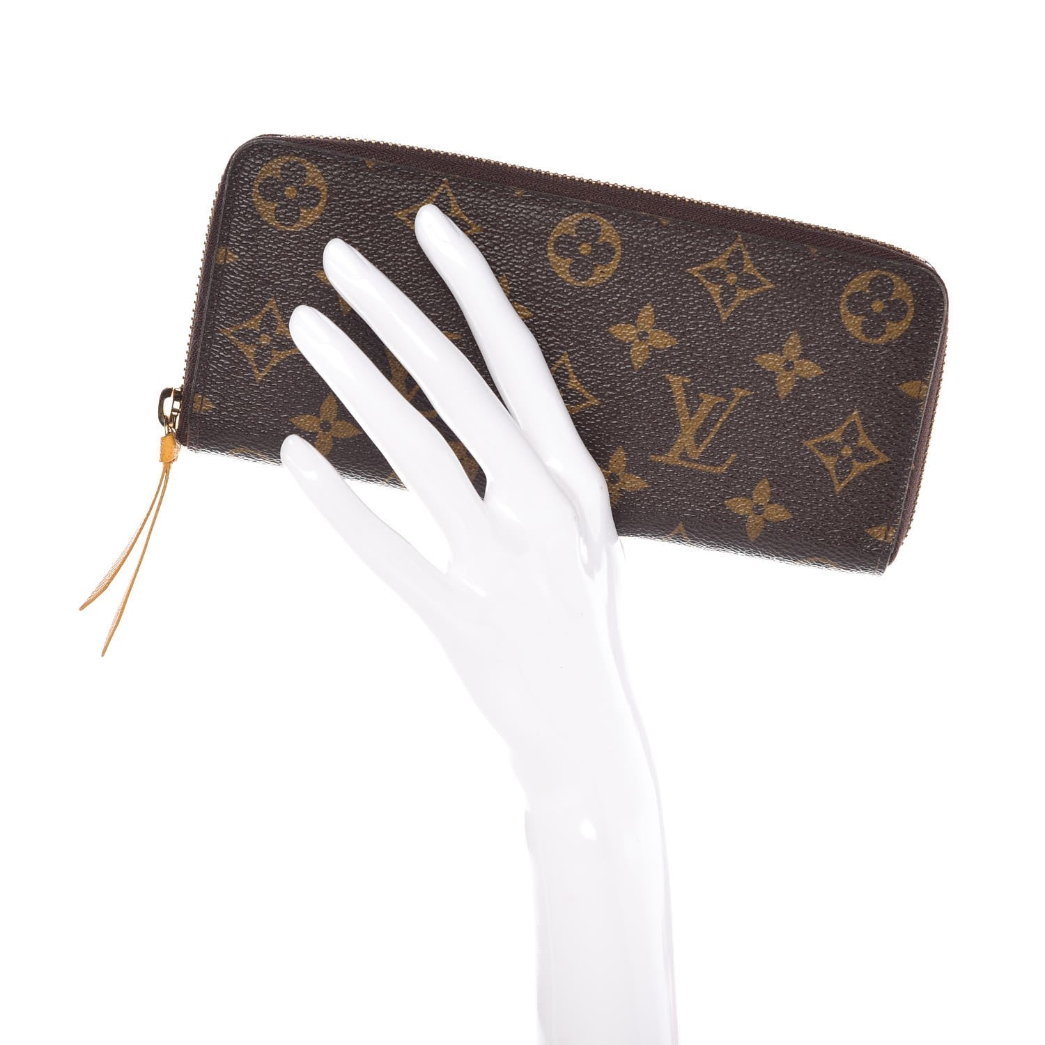 Louis Vuitton Monogram Clemence Wallet Jonquille 2 of 9
