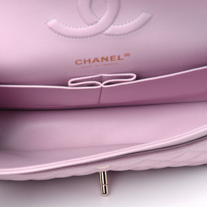 Chanel Caviar Quilted Medium Double Flap Light Pink 5 of 14