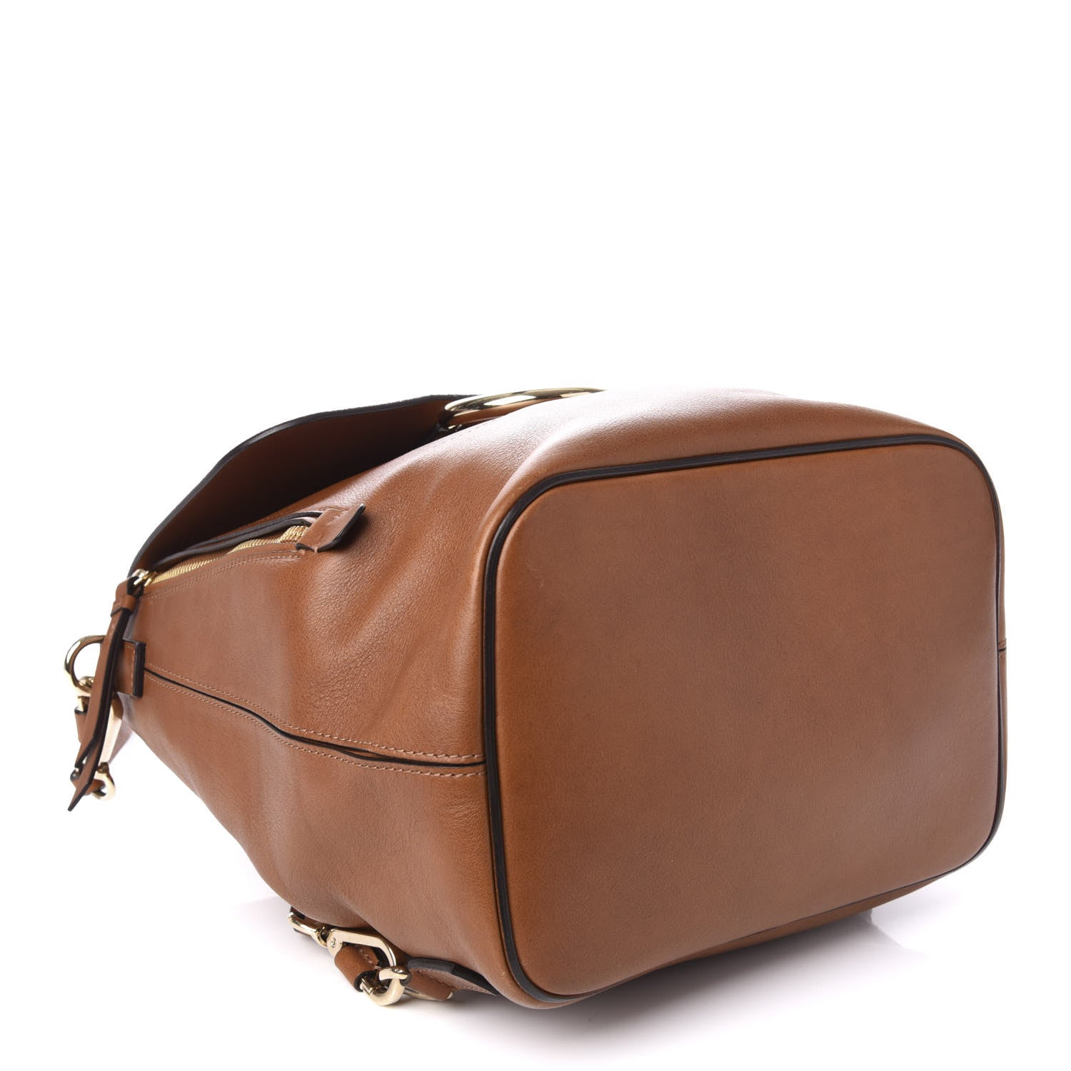 Chloe Suede Calfskin Medium Faye Backpack Tan 3 of 8