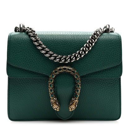 Gucci Calfskin Mini Dionysus Shoulder Bag Emerald 1 of 11