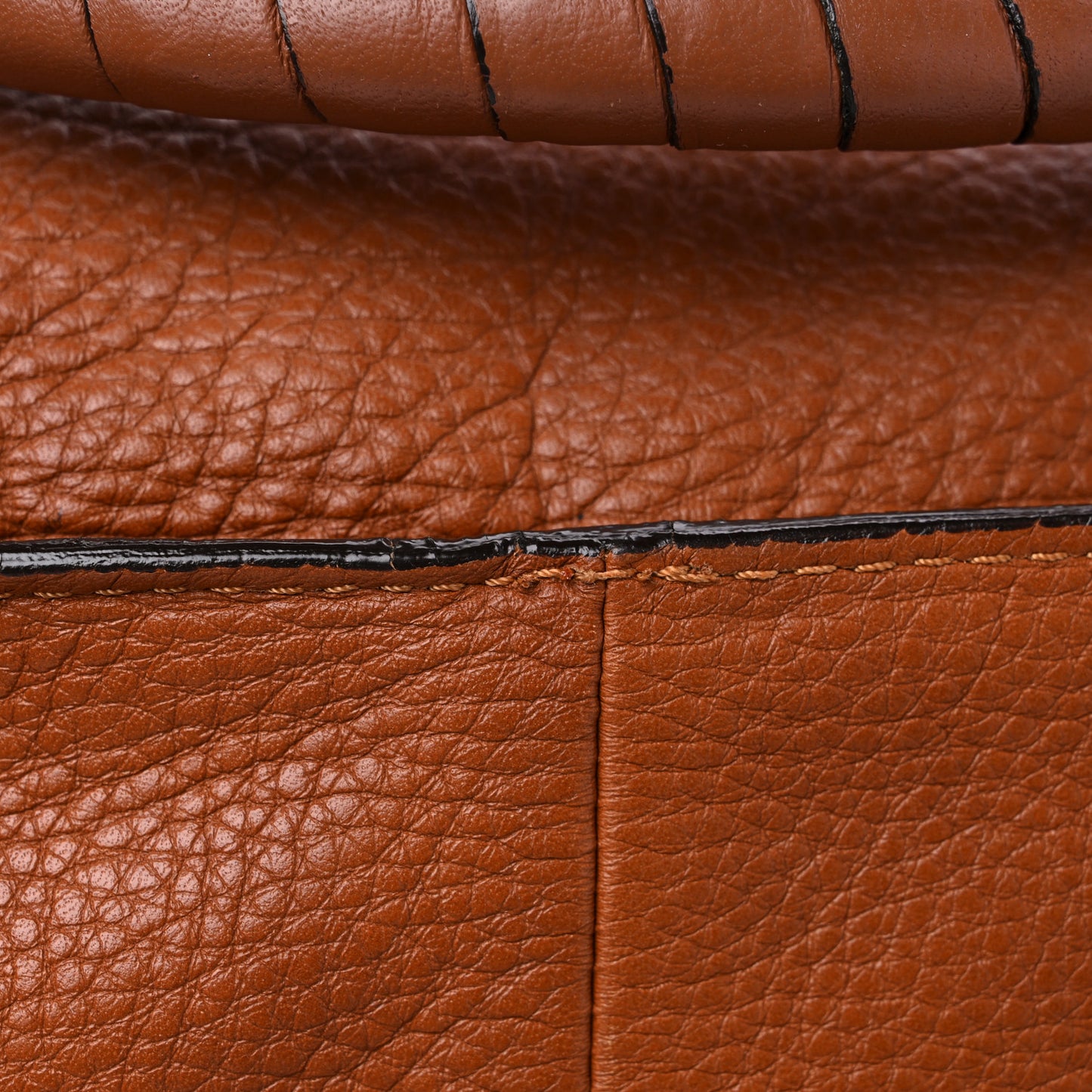 Calfskin Medium Marcie Satchel Tan