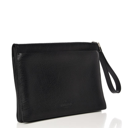 Valentino Garavani Nappa Rockstud Zip Wristlet Pouch Black 4 of 8