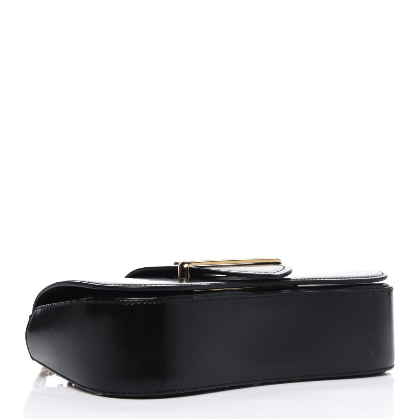 Spazzolato Sidonie Small Chain Crossbody Bag Black