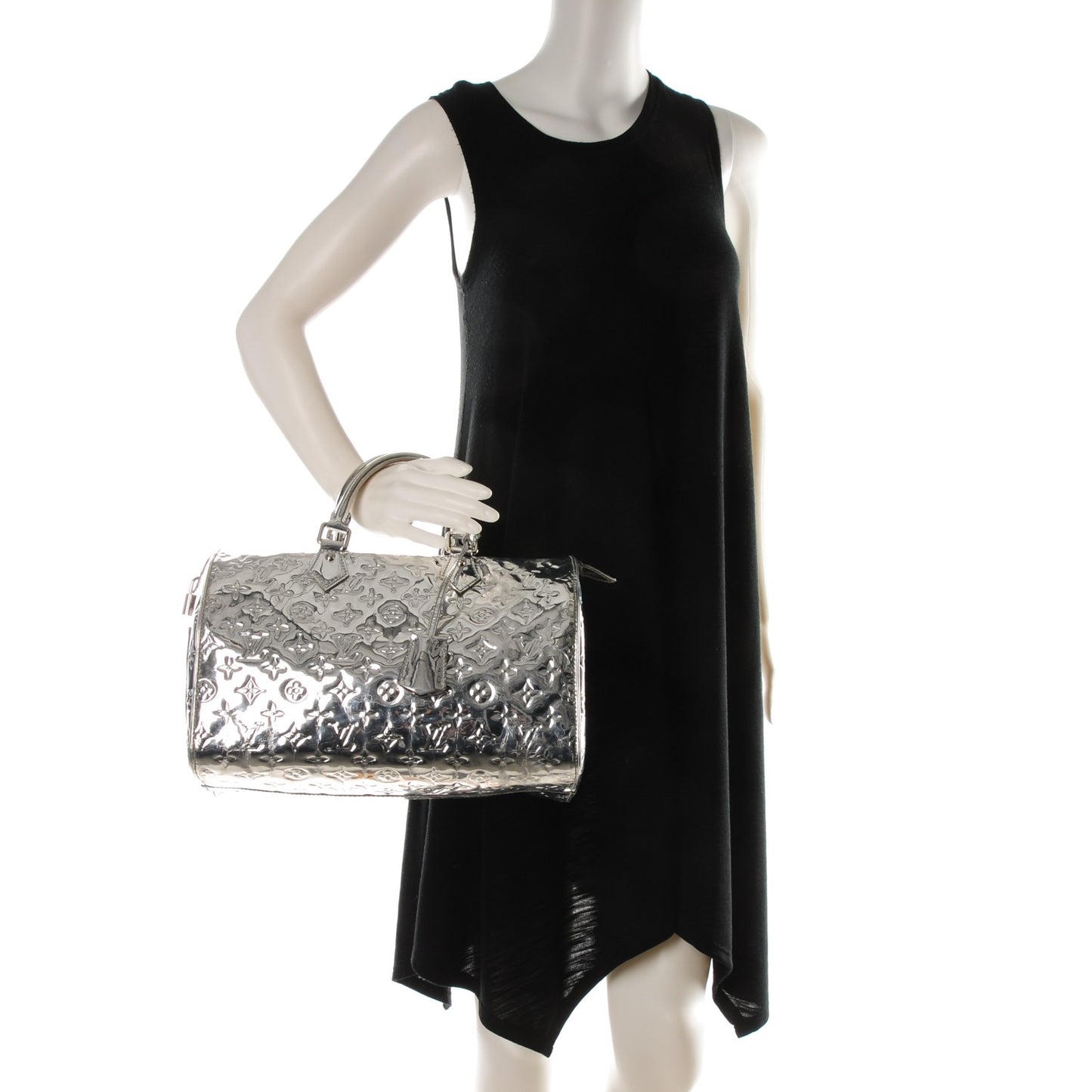 Monogram Miroir Speedy 30 Silver
