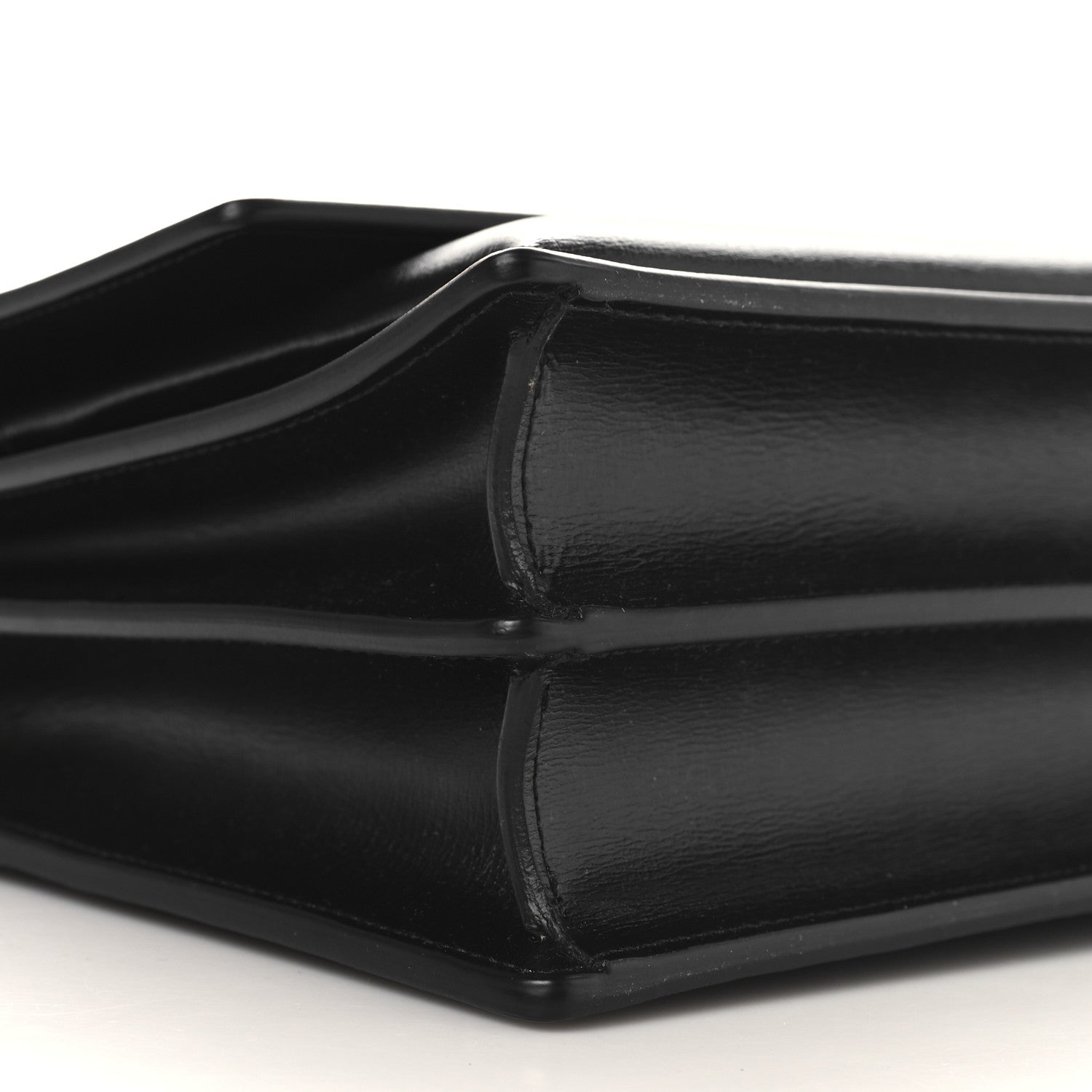 Saint Laurent Calfskin Medium Monogram Sunset Black 8 of 9