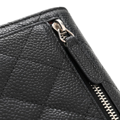 Chanel Caviar Quilted Compact Flap Wallet Black 11 of 11
