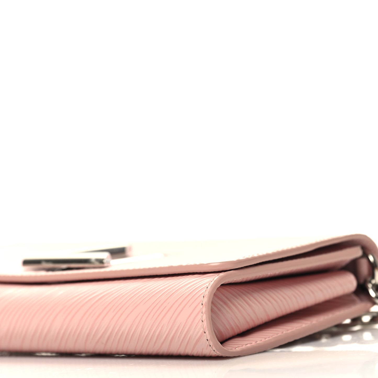 Epi Twist Chain Wallet Rose Ballerine