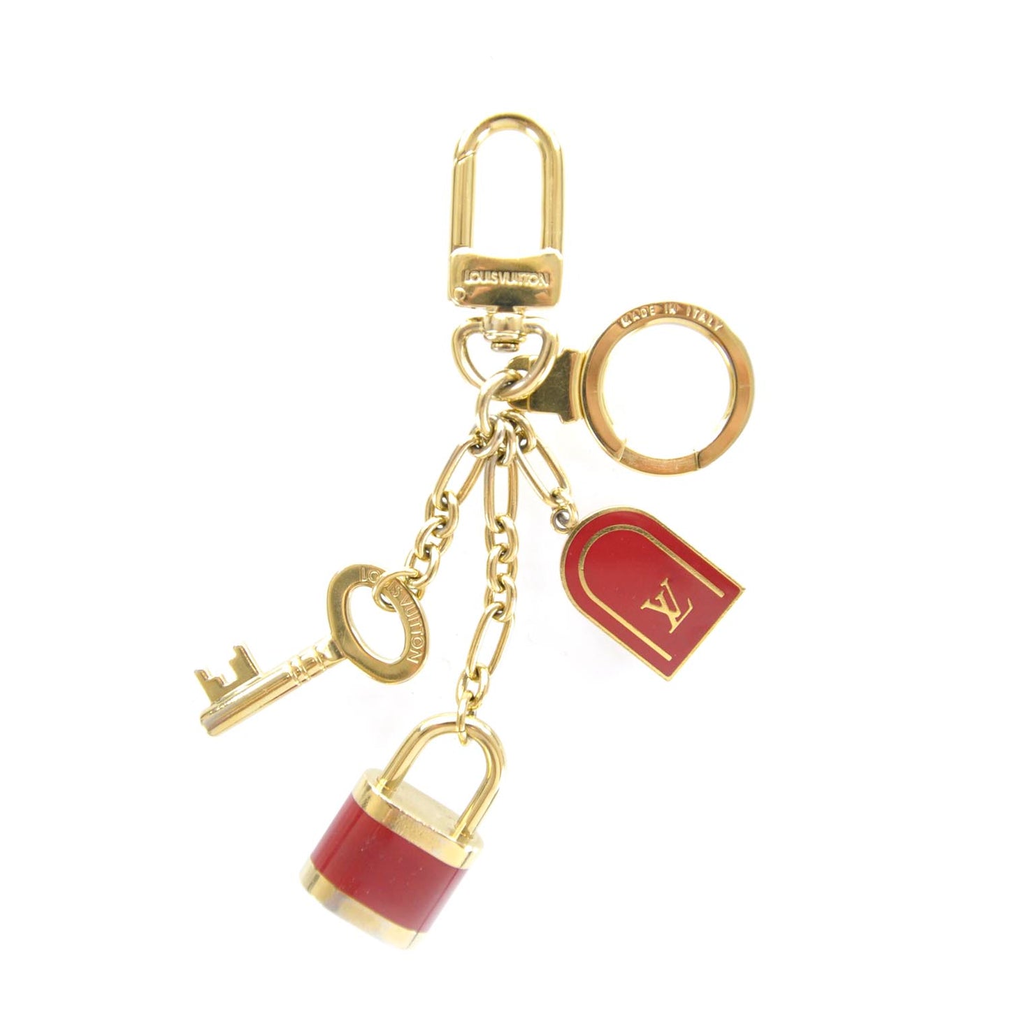PTE Cles Cadenas Key Holder Red
