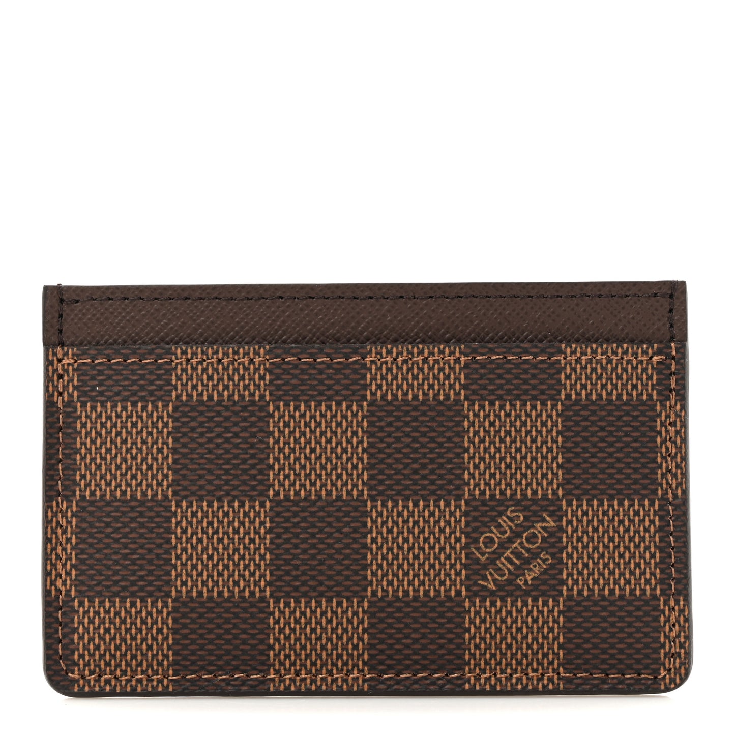 Damier Ebene Card Holder