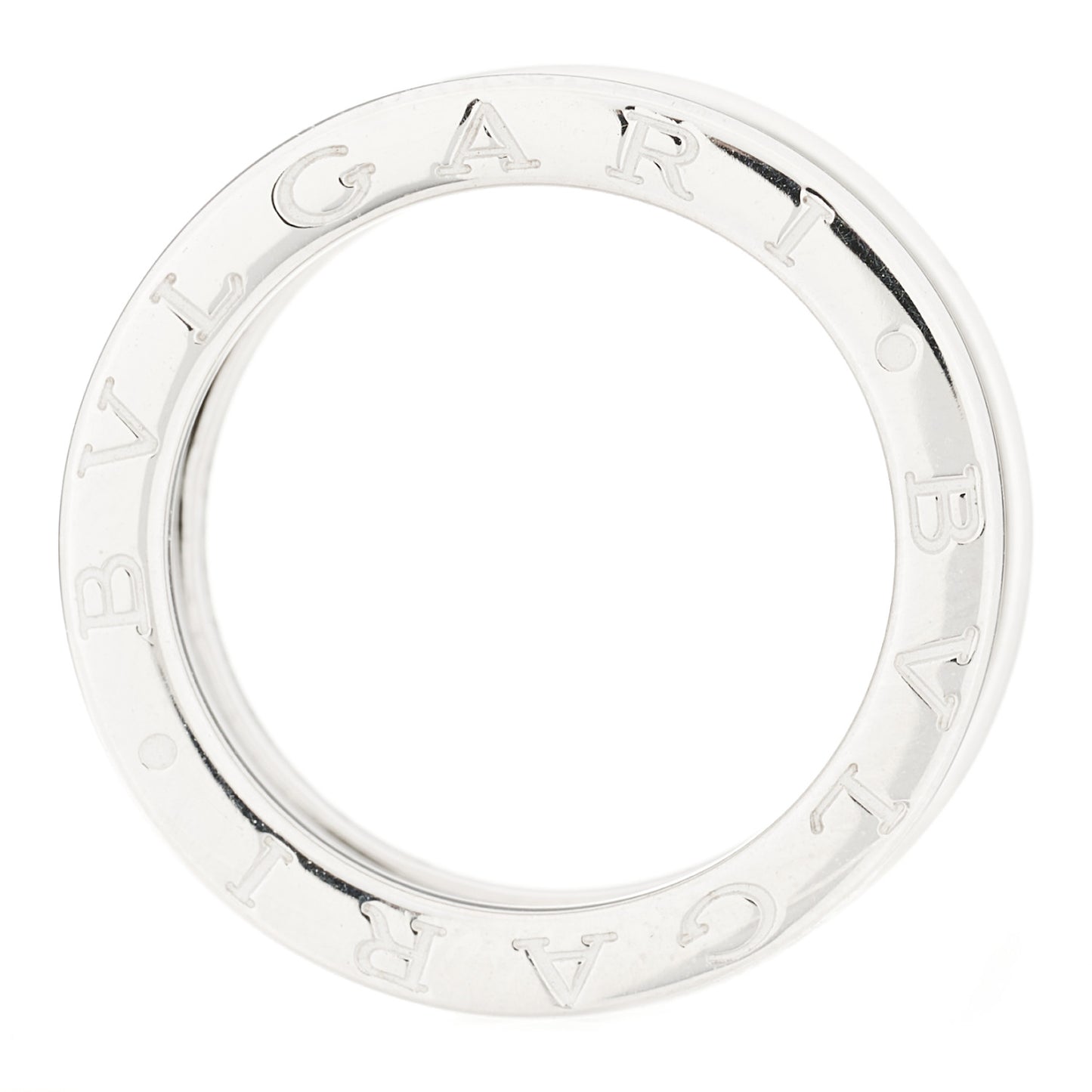 18K White Gold B.Zero1 Three-Band Ring 50 5.25
