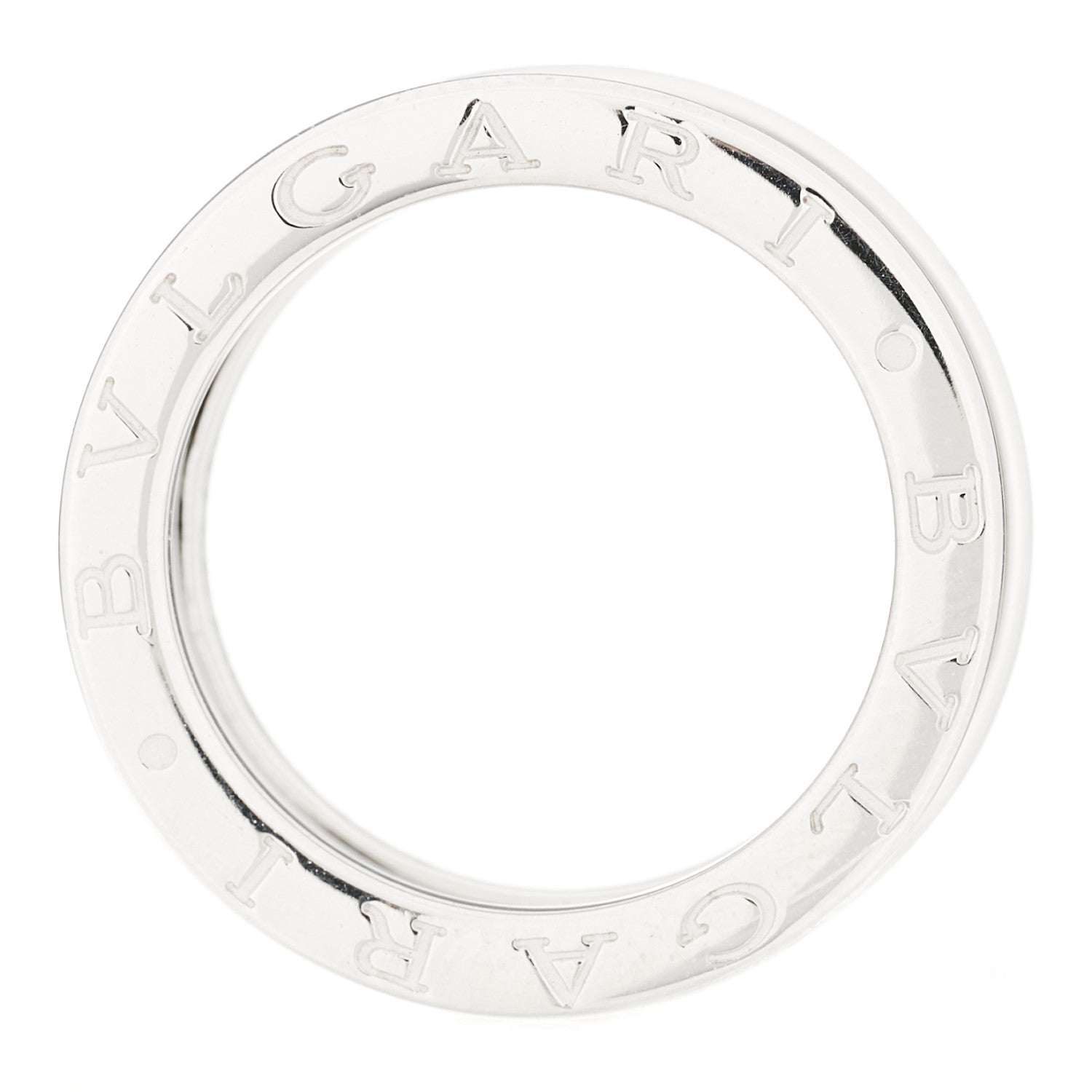 Bulgari 18K White Gold B.Zero1 Three-Band Ring 50 5.25 4 of 7