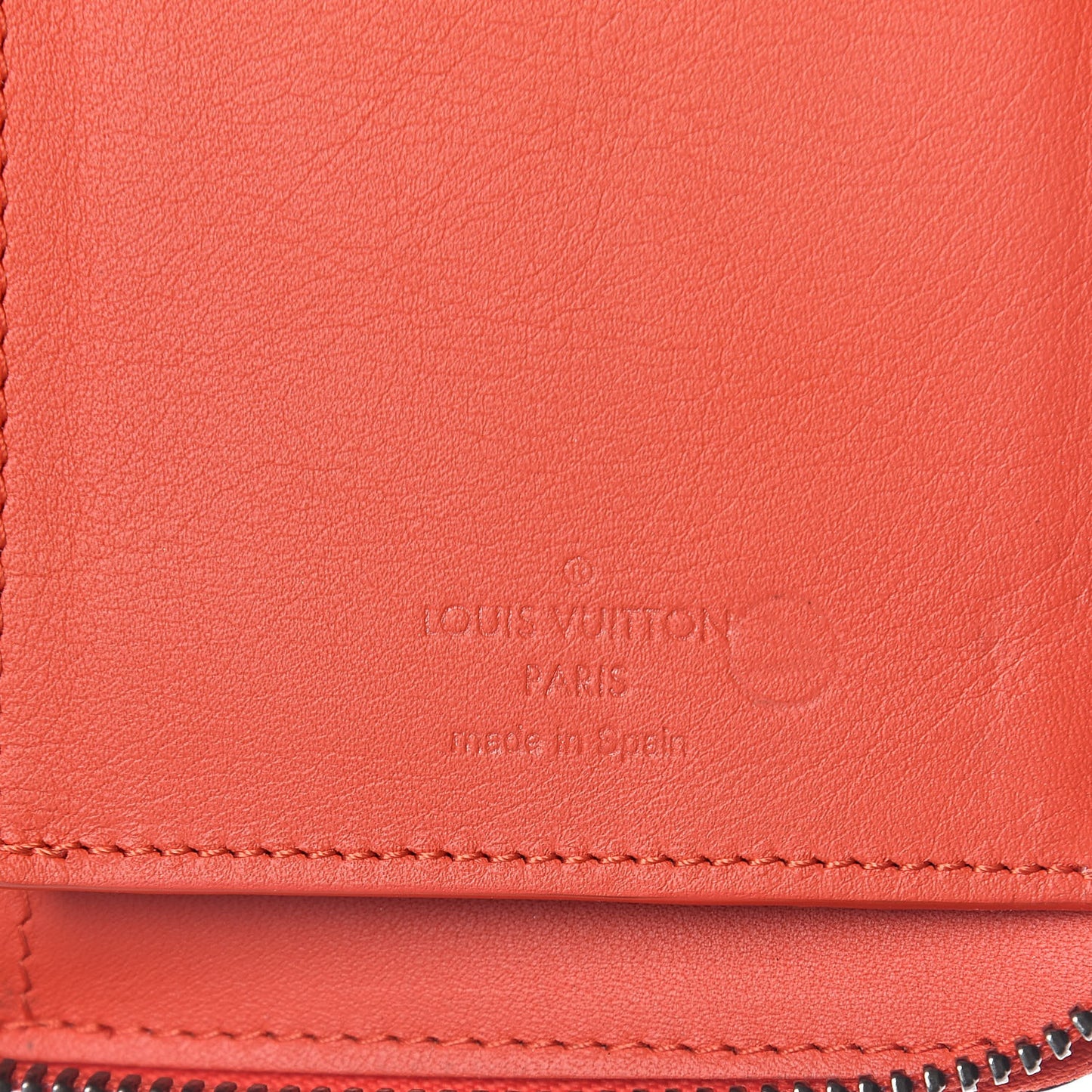 Damier Infini Zippy Vertical Wallet Magma