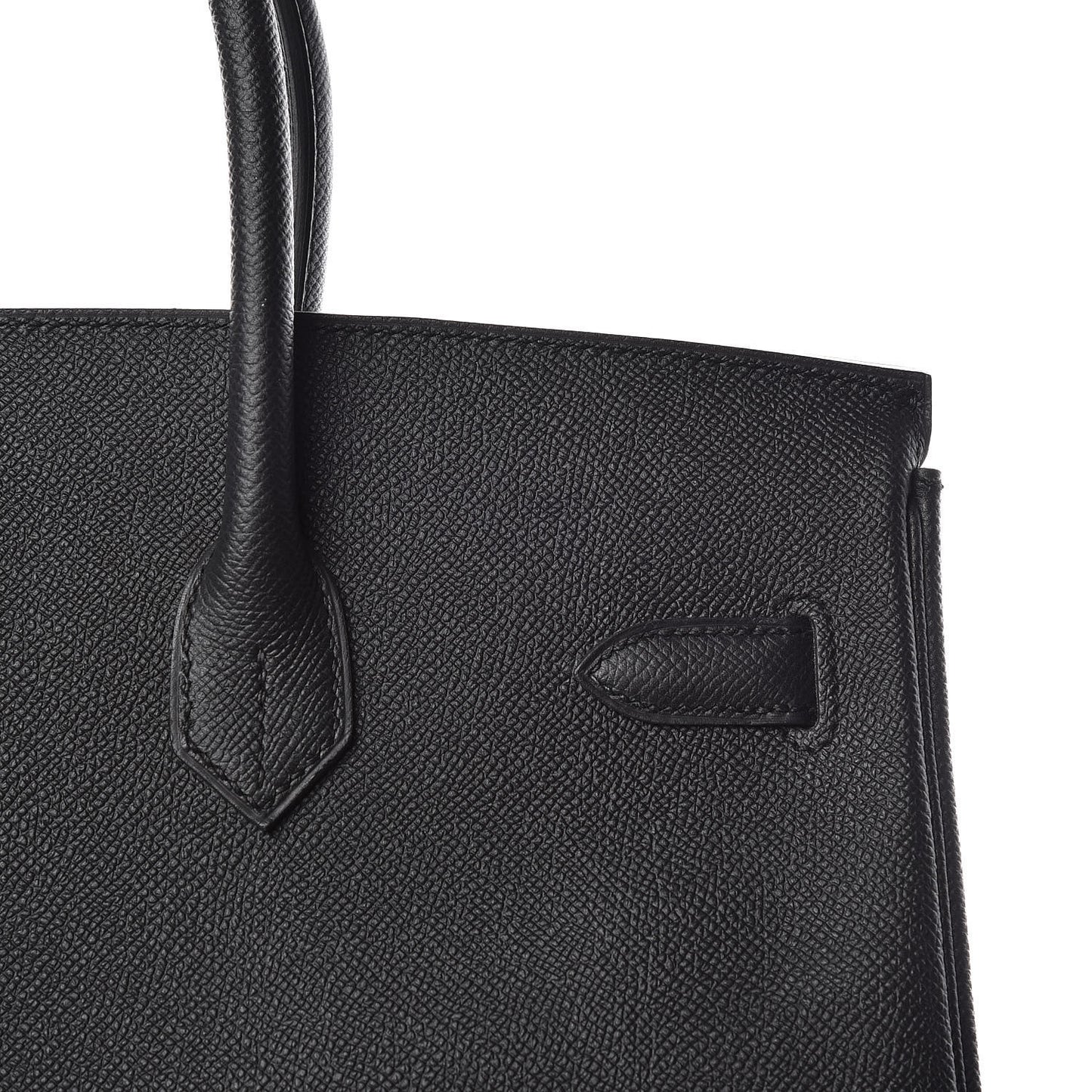 Epsom Birkin 35 Black