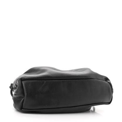 Mansur Gavriel Lambskin Mini Cloud Clutch Black Flamma 4 of 9