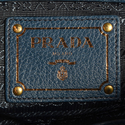Prada Vitello Daino Handbag Bleuette 5 of 12