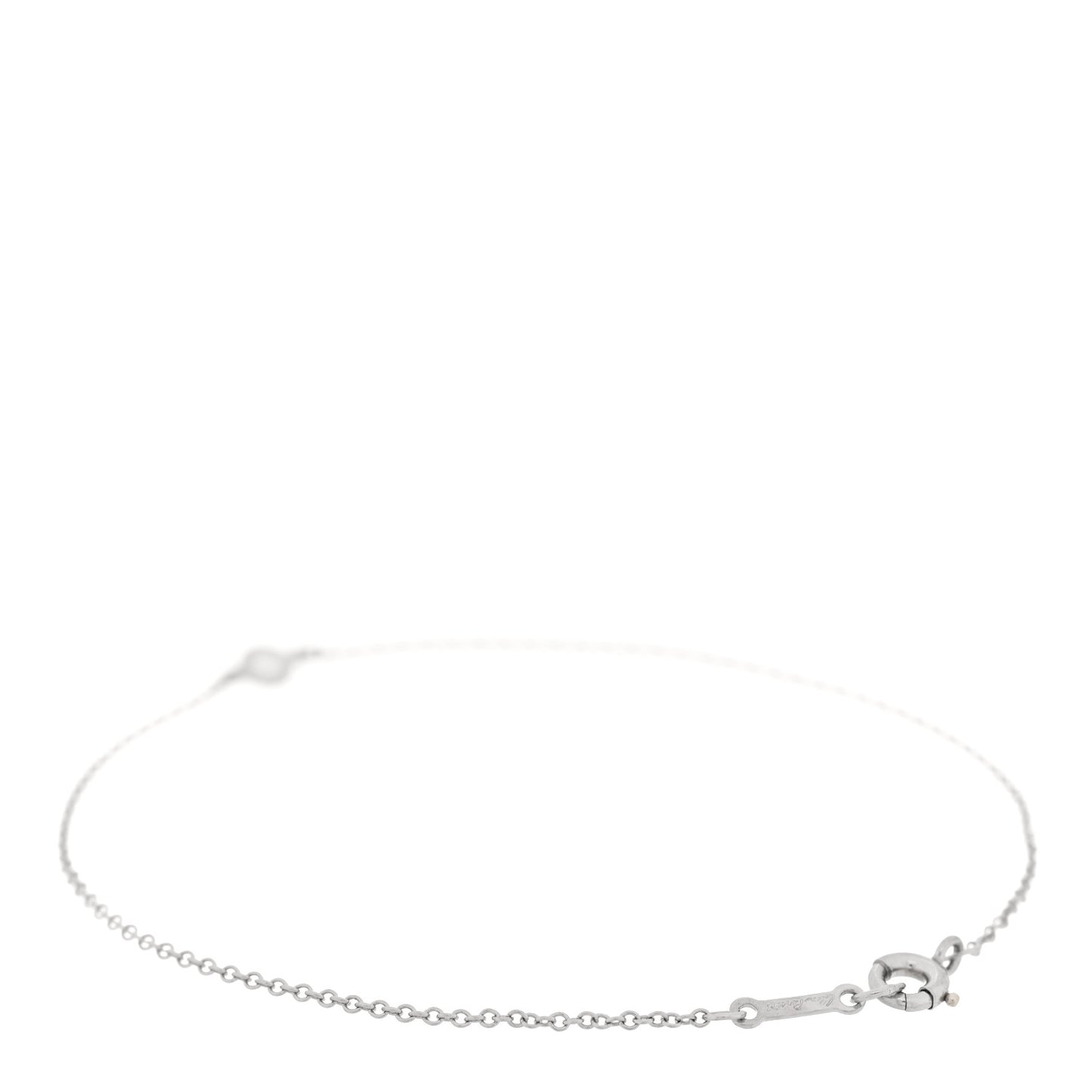 Platinum Diamond .08ct Elsa Peretti Diamonds by the Yard Bracelet