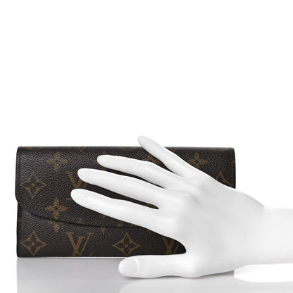 Louis Vuitton Monogram Emilie Wallet Fuchsia 2 of 10