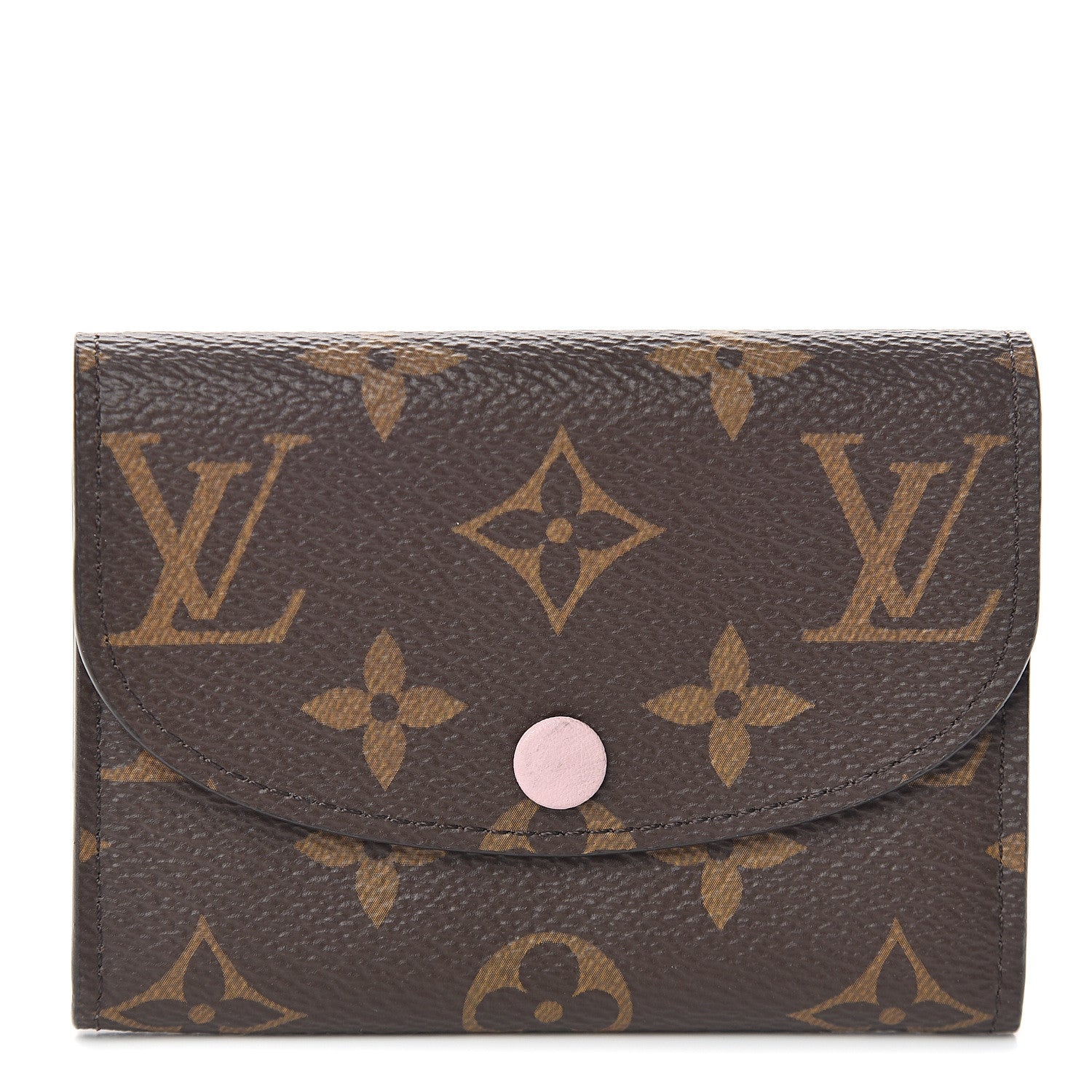 Louis Vuitton Monogram Rosalie Coin Purse Rose Ballerine 1 of 5