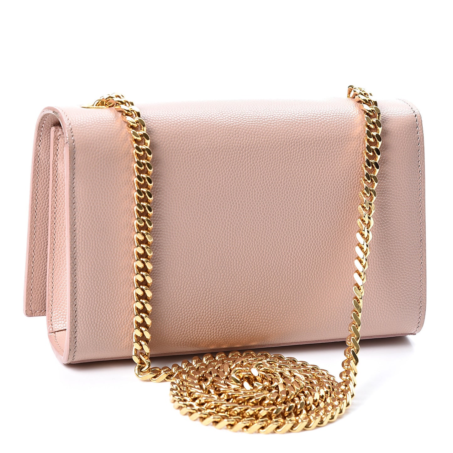 Grain De Poudre Small Monogram Kate Satchel Pale Pink