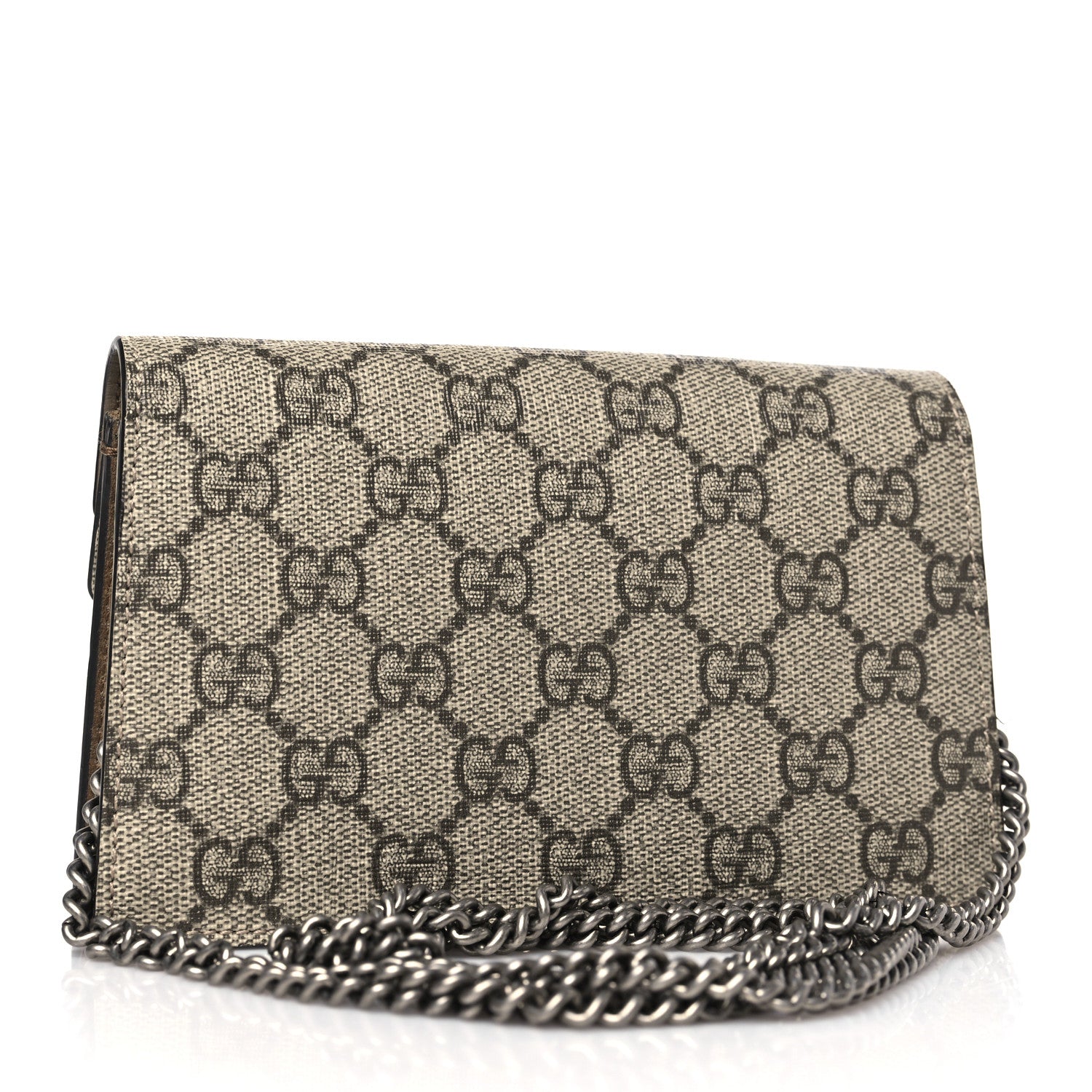 Gucci GG Supreme Monogram Super Mini Dionysus Shoulder Bag Taupe 3 of 9