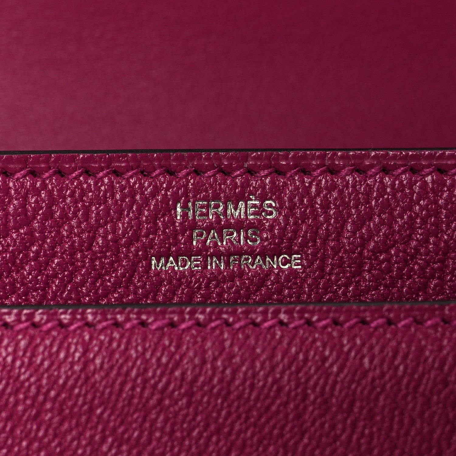 Hermes Chevre Mysore Mini Verrou Chaine Bag Rose Pourpre 5 of 9