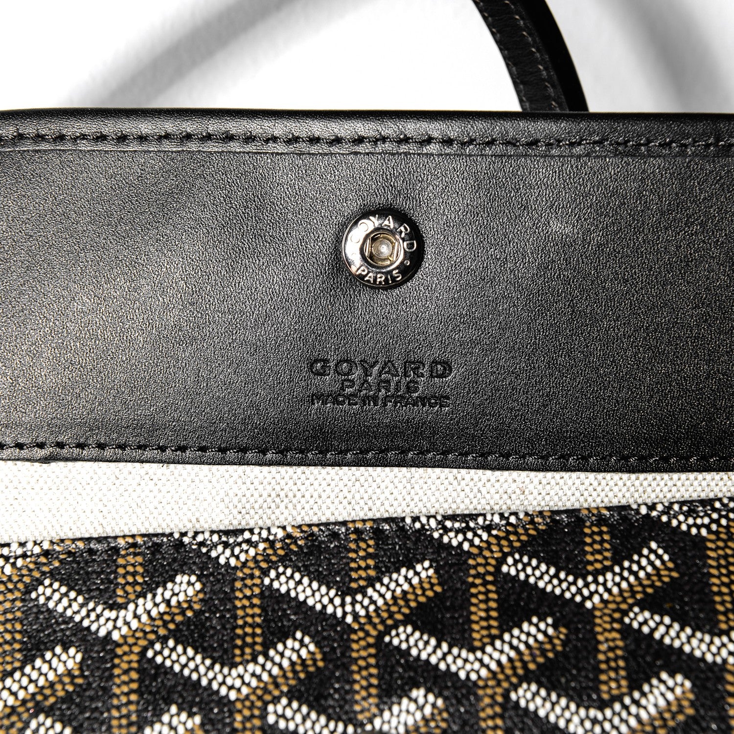 Goyard Goyardine Saint Louis PM Black 7 of 9