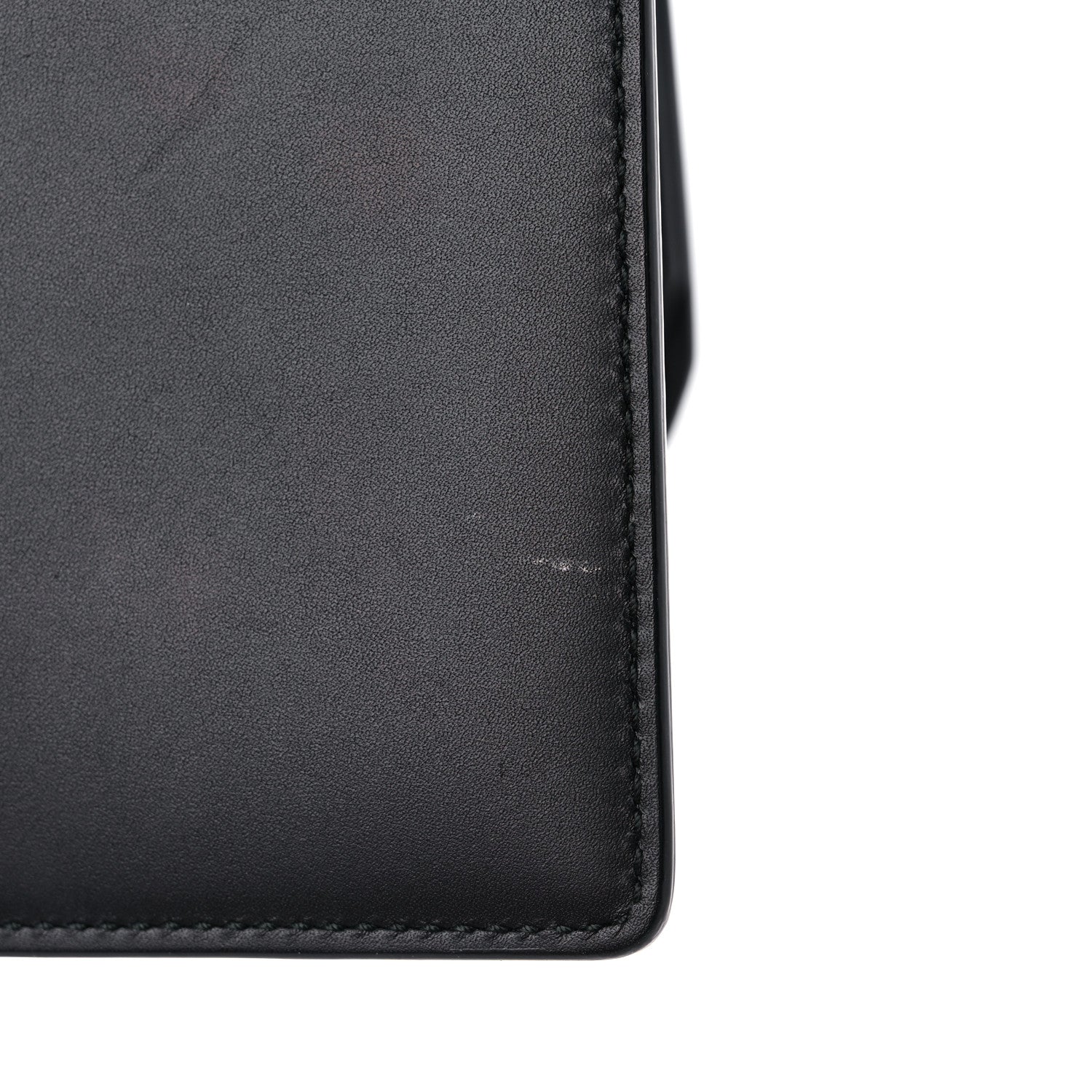 Gucci Calfskin GucciGhost Life is Gucci Zip Pouch Black 11 of 13