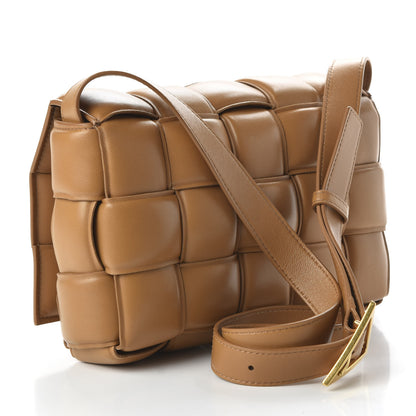 Bottega Veneta Nappa Maxi Intreccio Padded Cassette Crossbody Bag Caramel 3 of 9